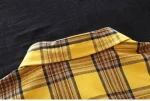 robe jaune à manches longues pour femme