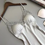 chemise de nuit en coton doux