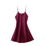 chemise de nuit élégante en satin