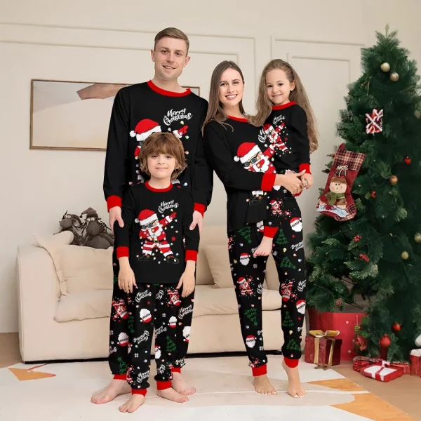Chemise pyjama femme Noël – look famille unifié