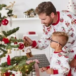 pyjama femme Noël en famille