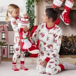 Chemise festive femme Noël – pyjama famille