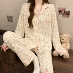 chemise de nuit en coton doux