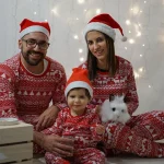 chemise de nuit festive femme pour les célébrations de noël