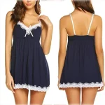 chemise nuit femme dentelle raffinée