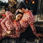 tenue de nuit femme noël assortie pour toute la famille