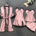 vêtement de nuit femme en satin
