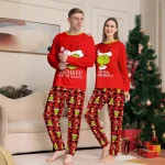 chemise pyjama femme motif noel