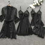 chemise de nuit femme satin douce