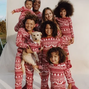 Chemise pyjama femme noel esprit famille