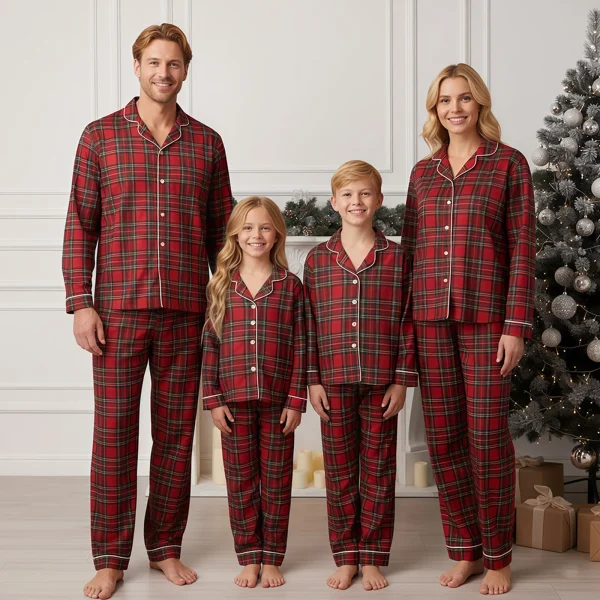 Chemise pyjama femme noel collection famille