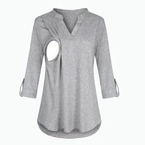 Robe chemise femme maternité